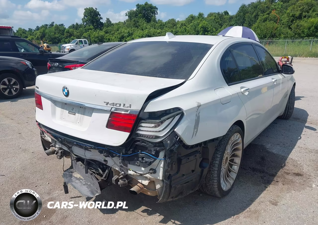 2015 BMW 740Li xDrive VIN:WBAYF4C56FGS99409 - 4