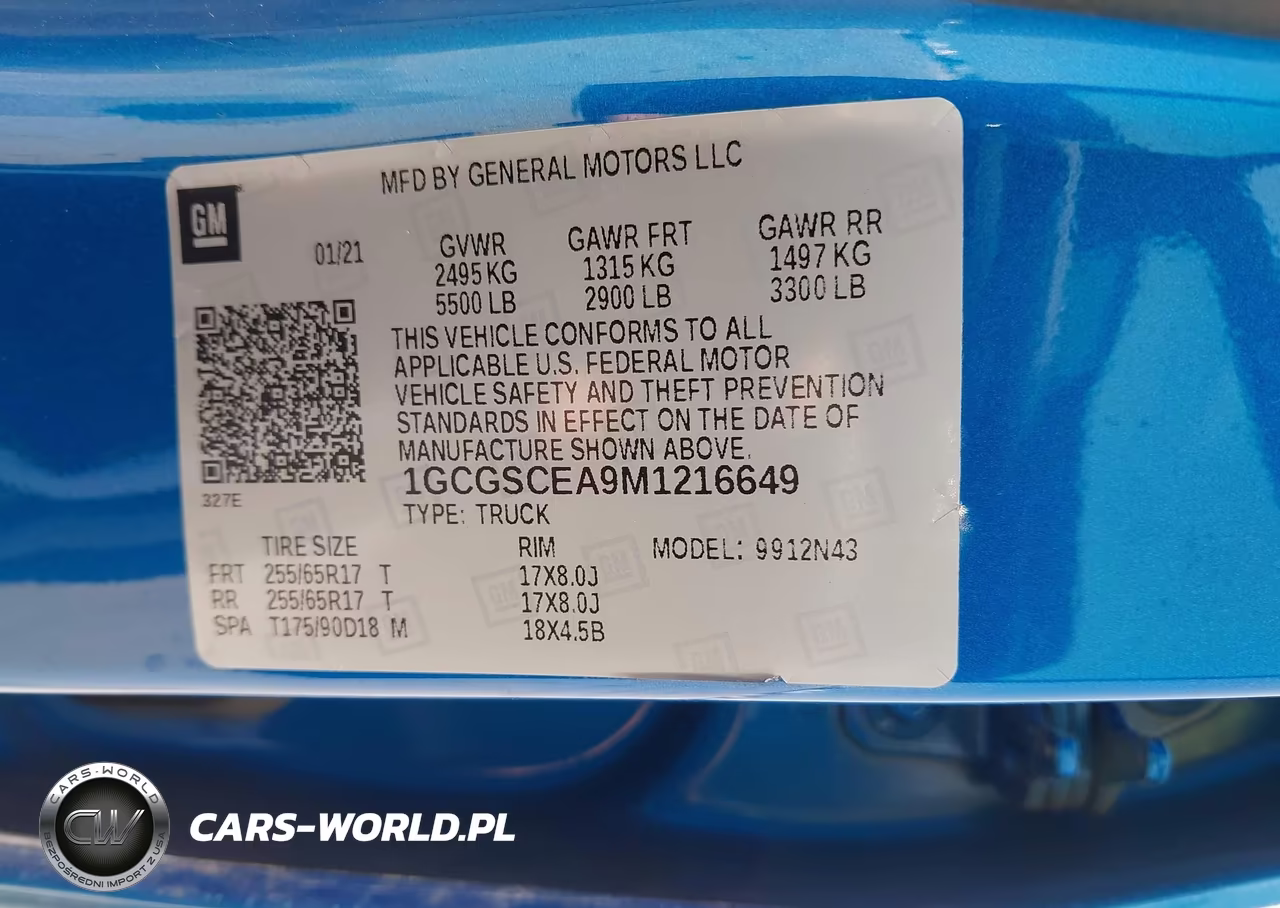 2021 Chevrolet Colorado 2Wd Short Box Lt VIN:1GCGSCEA9M1216649 - 9