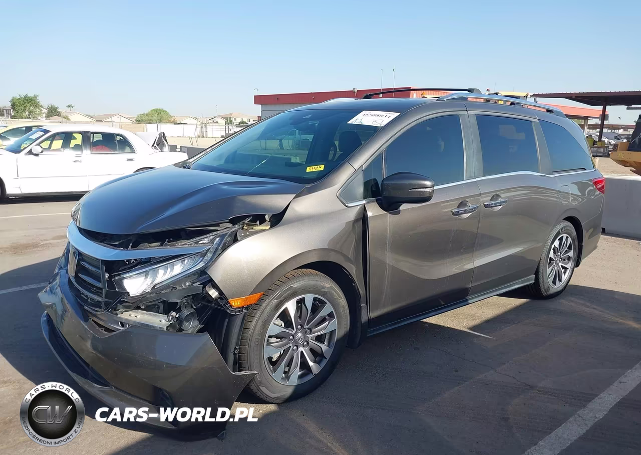 2022 Honda Odyssey Ex-L VIN:5FNRL6H74NB031537 - 2