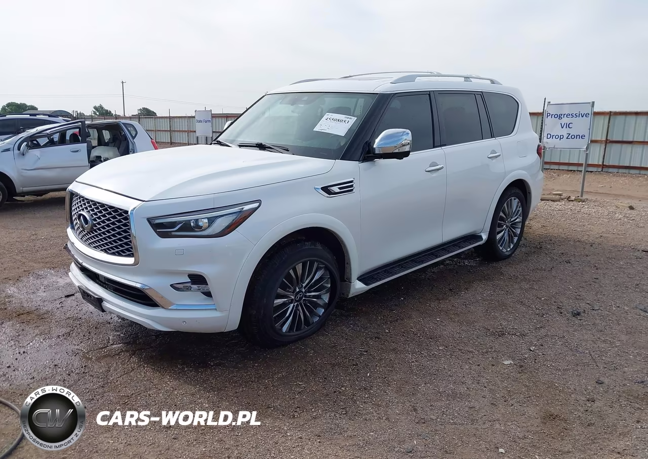 2021 Infiniti Qx80 Sensory Awd VIN:JN8AZ2BE4M9270661 - 2