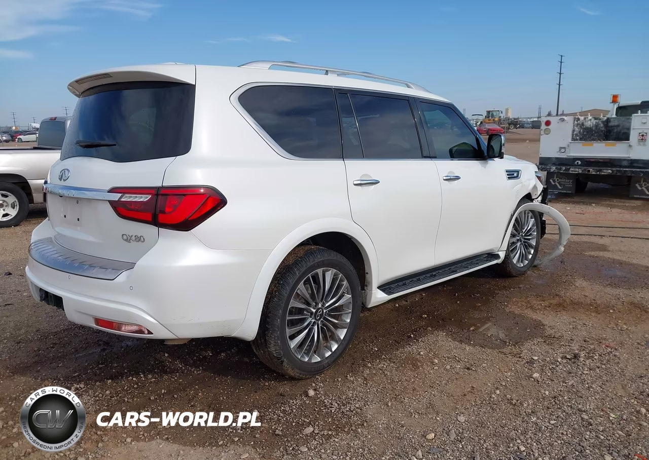 2021 Infiniti Qx80 Sensory Awd VIN:JN8AZ2BE4M9270661 - 4