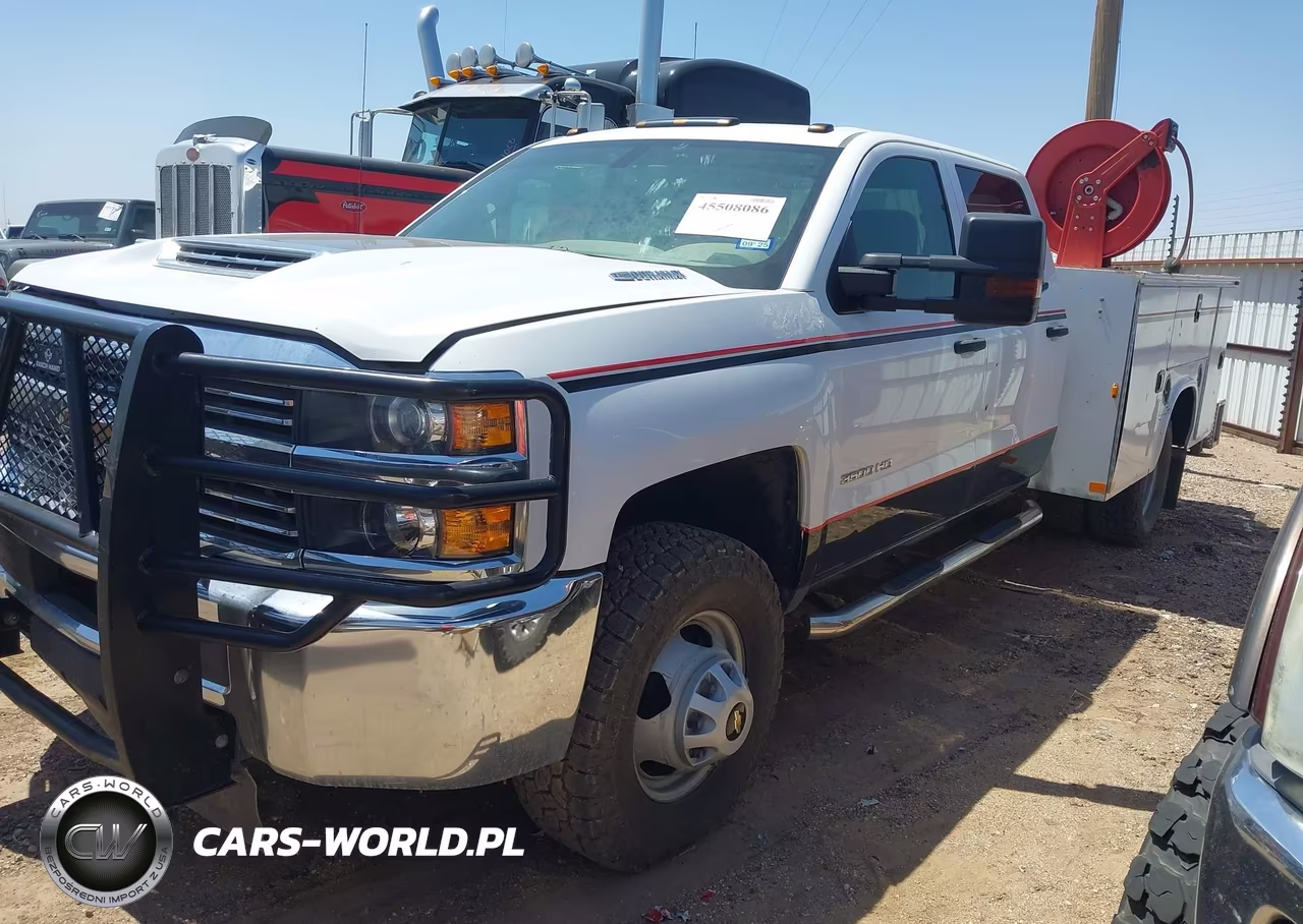 2018 Chevrolet Silverado 3500Hd Chassis Wt VIN:1GB4KYCY7JF261706 - 2