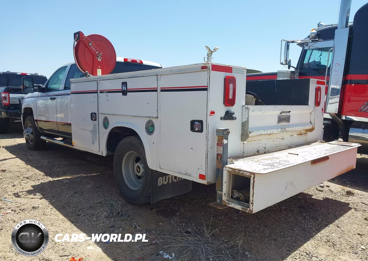 2018 Chevrolet Silverado 3500Hd Chassis Wt VIN:1GB4KYCY7JF261706 - 3