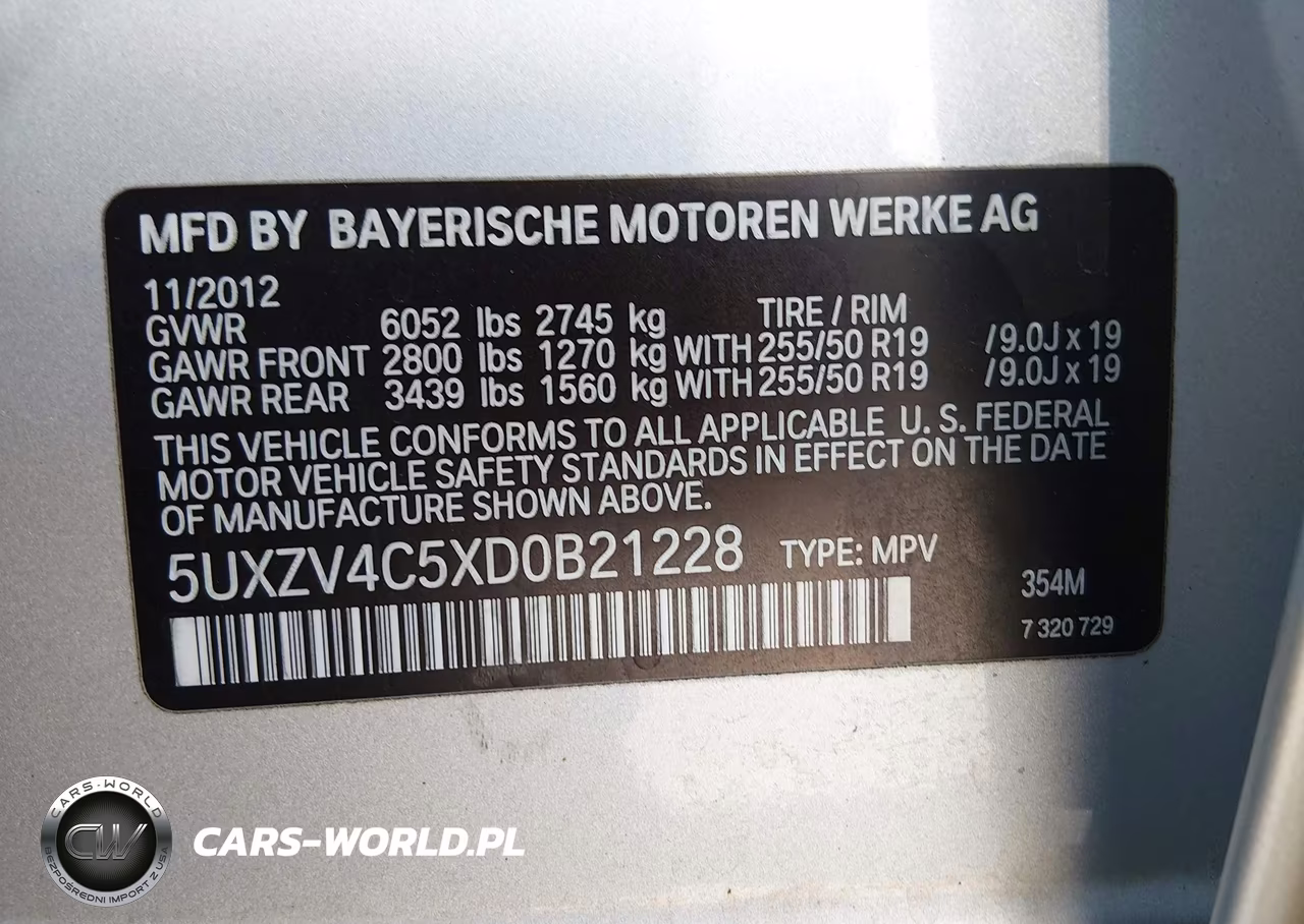2013 BMW X5 xDrive35I-xDrive35I Premium-xDrive35I Sport Activity VIN:5UXZV4C5XD0B21228 - 9