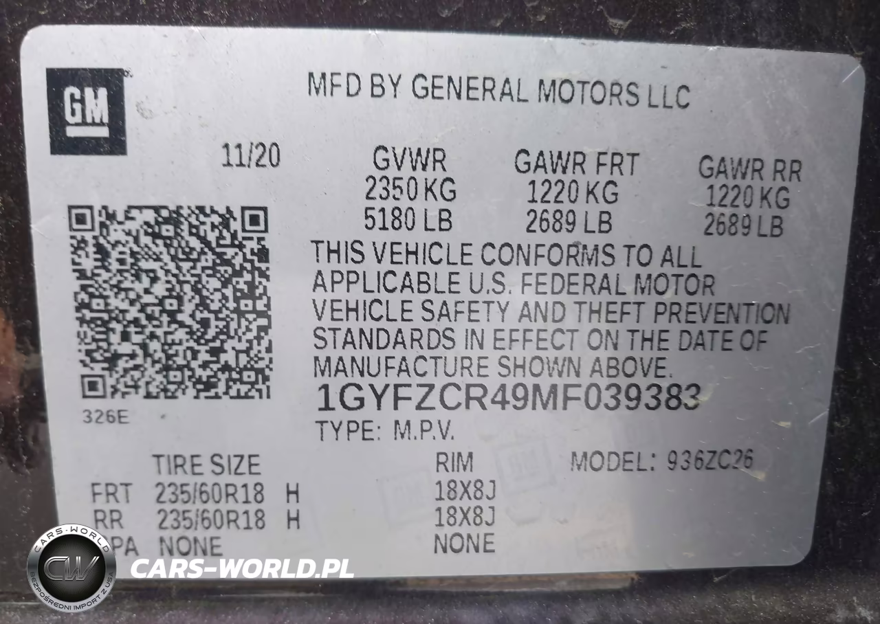 2021 Cadillac Xt4 Fwd Premium Luxury VIN:1GYFZCR49MF039383 - 9