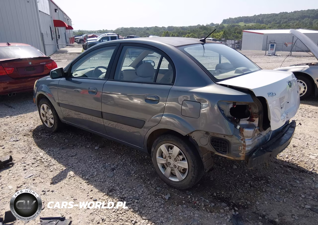 2007 Kia Rio Lx VIN:KNADE123376254399 - 3