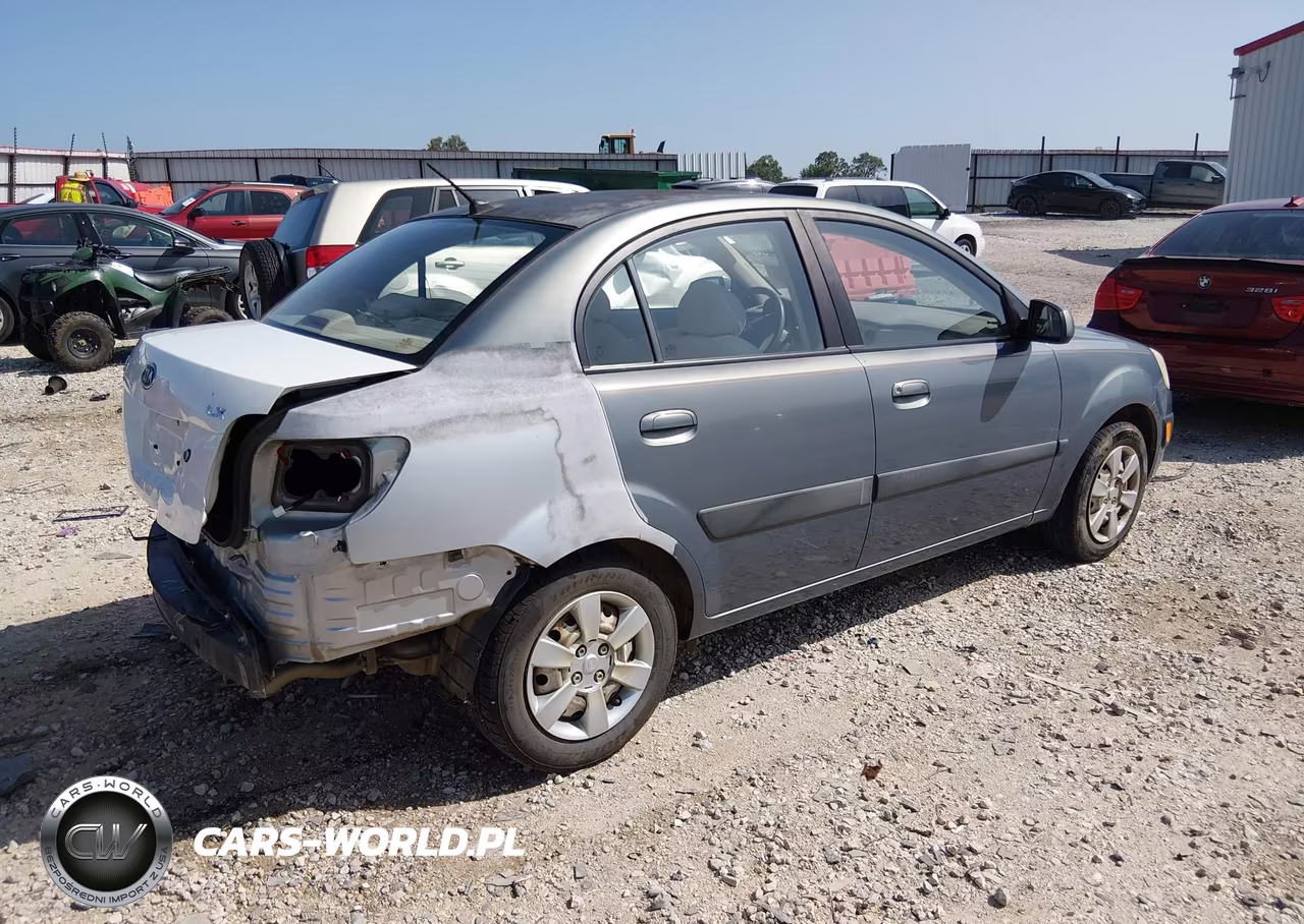 2007 Kia Rio Lx VIN:KNADE123376254399 - 4