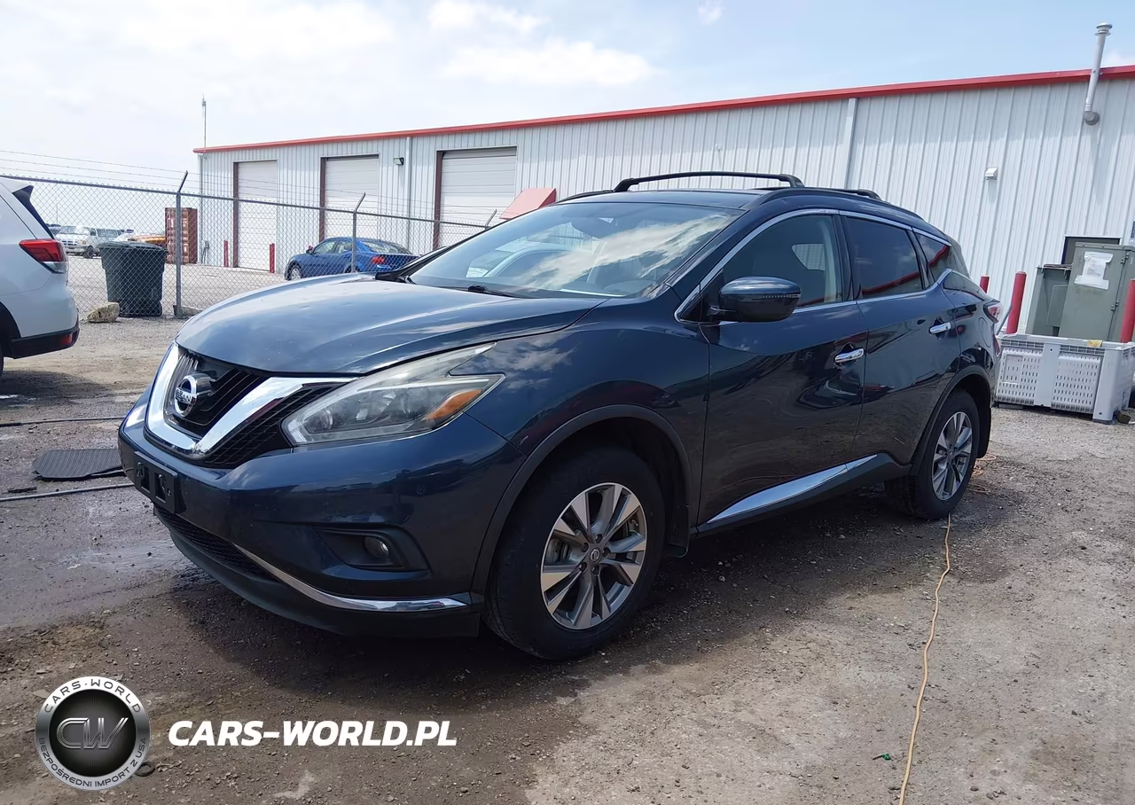 2018 Nissan Murano Sv VIN:5N1AZ2MG2JN176402 - 2