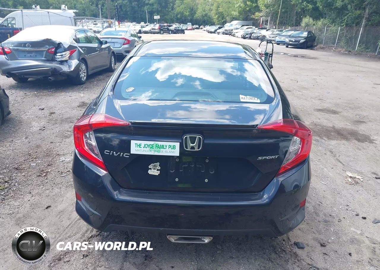 2019 Honda Civic Sport VIN:2HGFC2E85KH515071 - 16
