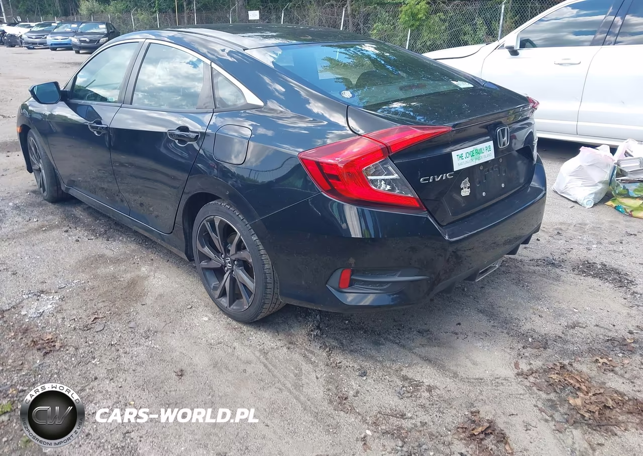 2019 Honda Civic Sport VIN:2HGFC2E85KH515071 - 3
