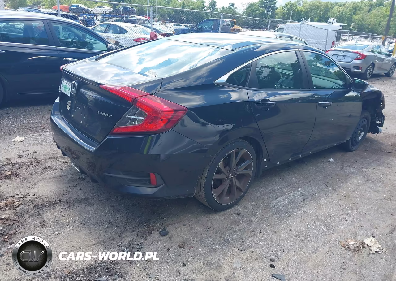 2019 Honda Civic Sport VIN:2HGFC2E85KH515071 - 4