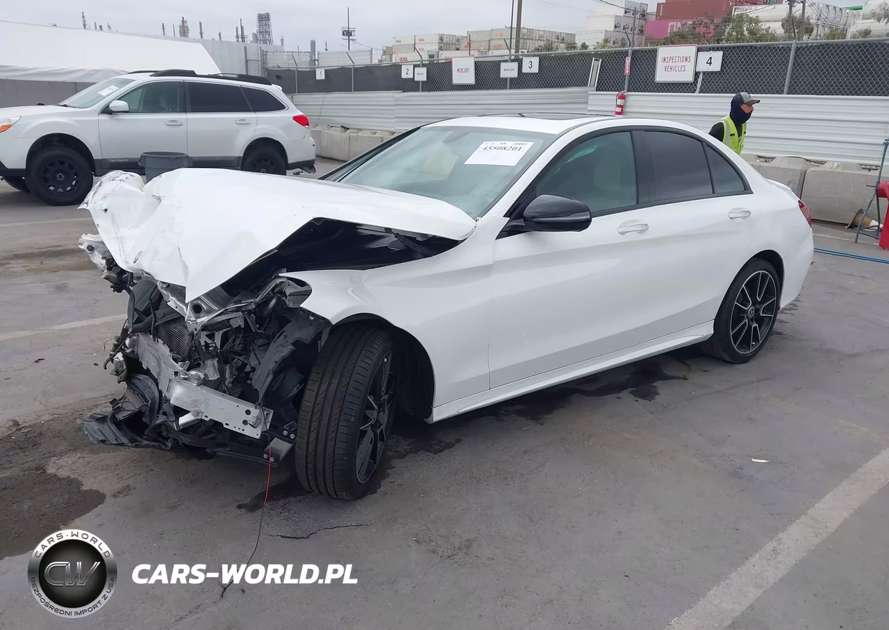2020 Mercedes-Benz C 300 VIN:55SWF8DB6LU323122 - 2