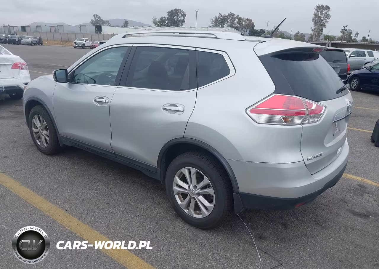 2015 Nissan Rogue Sv VIN:KNMAT2MT8FP515923 - 3