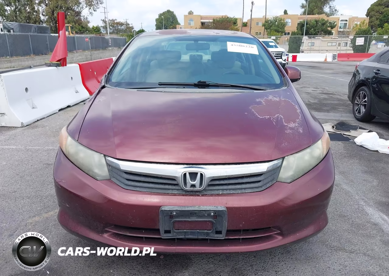 2012 Honda Civic Lx VIN:2HGFB2F52CH600250 - 12