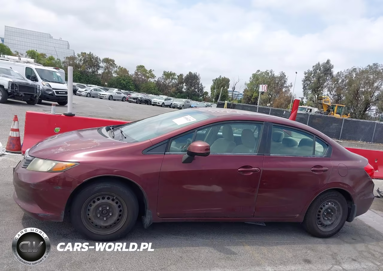 2012 Honda Civic Lx VIN:2HGFB2F52CH600250 - 14