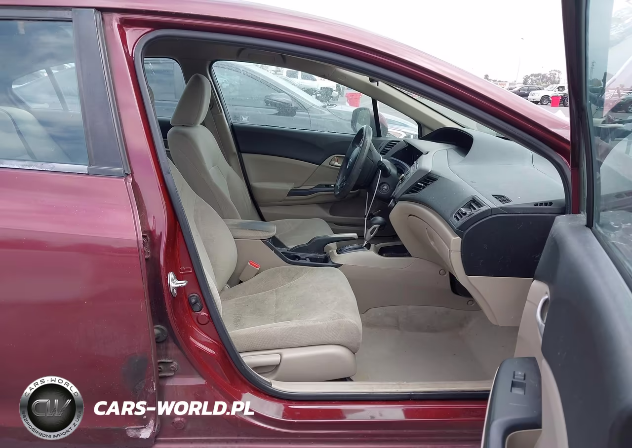 2012 Honda Civic Lx VIN:2HGFB2F52CH600250 - 5