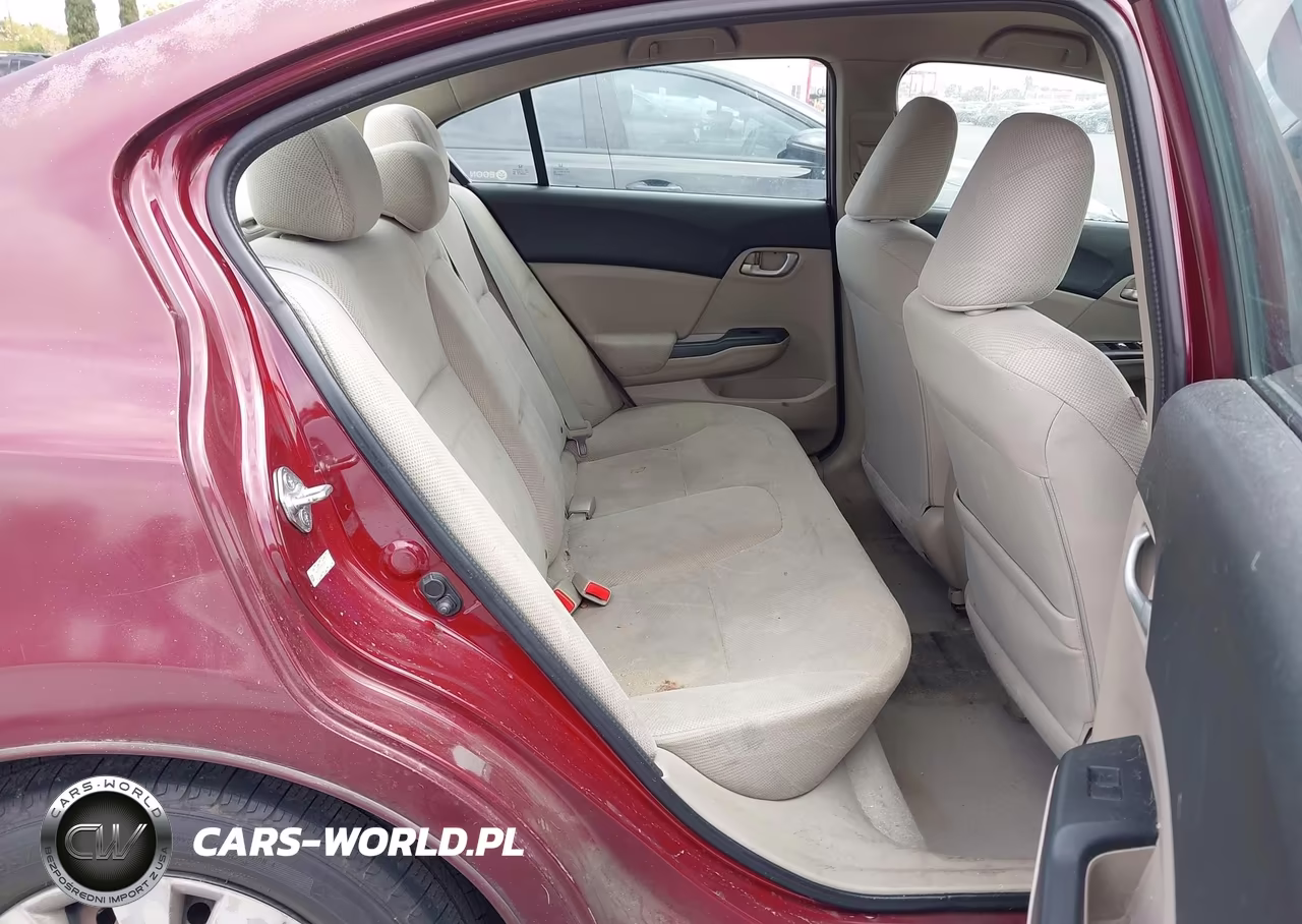 2012 Honda Civic Lx VIN:2HGFB2F52CH600250 - 8