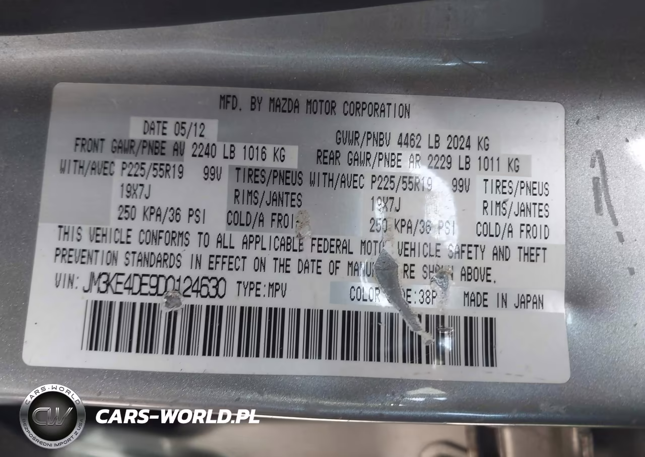 2013 Mazda Cx-5 Grand Touring VIN:JM3KE4DE9D0124630 - 9
