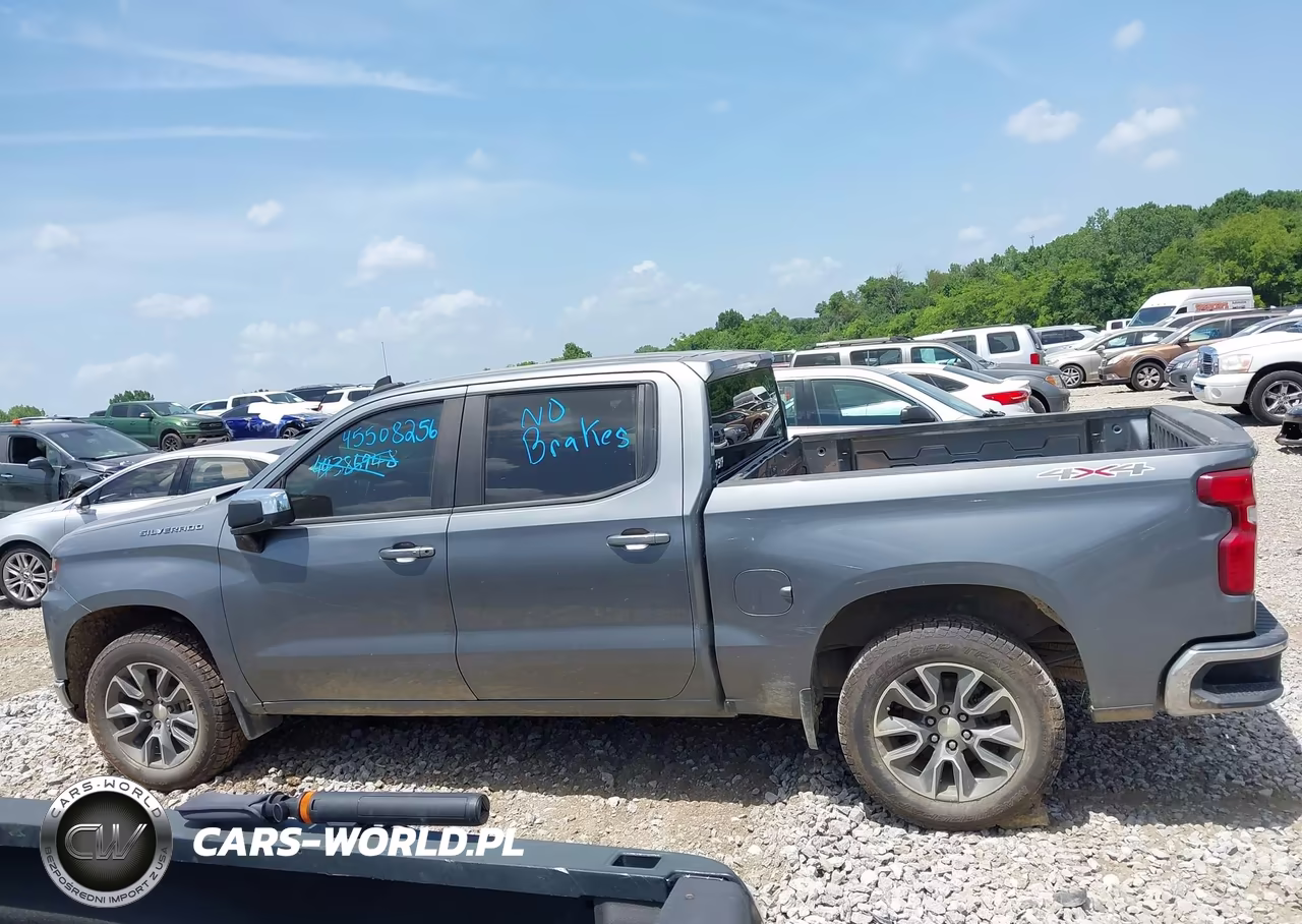 2021 Chevrolet Silverado 1500 4Wd Short Bed Lt VIN:3GCUYDED5MG201956 - 14