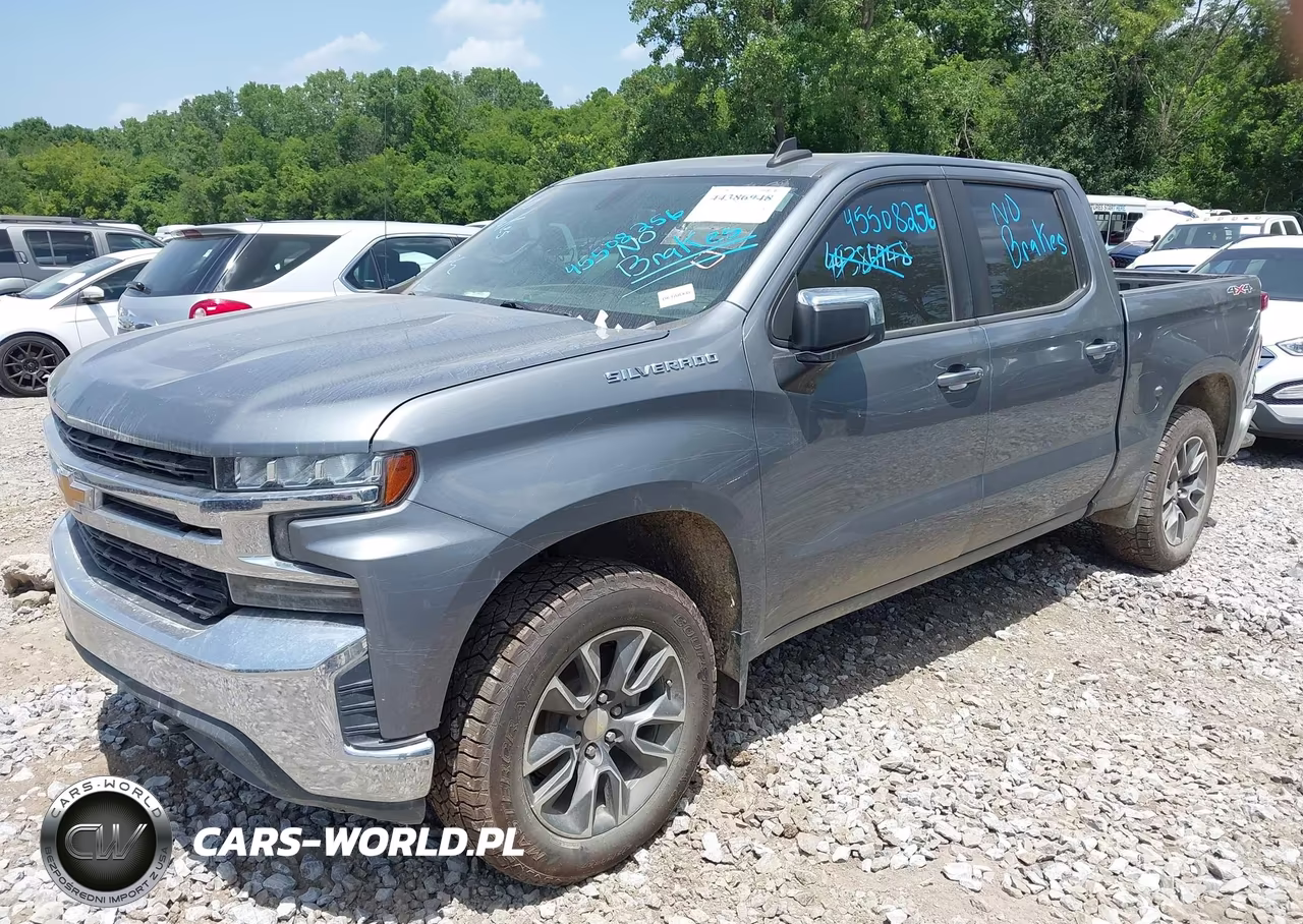 2021 Chevrolet Silverado 1500 4Wd Short Bed Lt VIN:3GCUYDED5MG201956 - 2