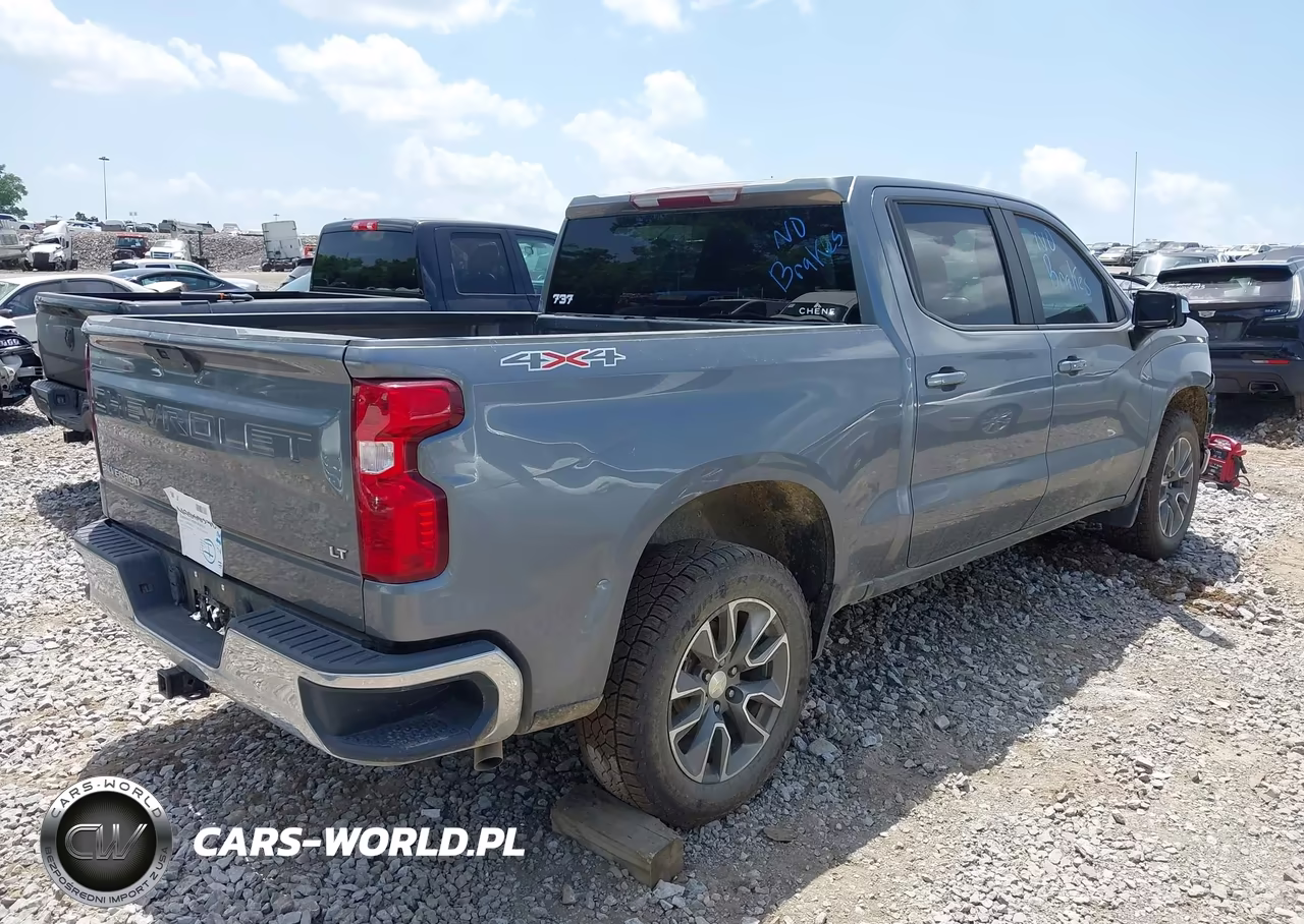 2021 Chevrolet Silverado 1500 4Wd Short Bed Lt VIN:3GCUYDED5MG201956 - 4