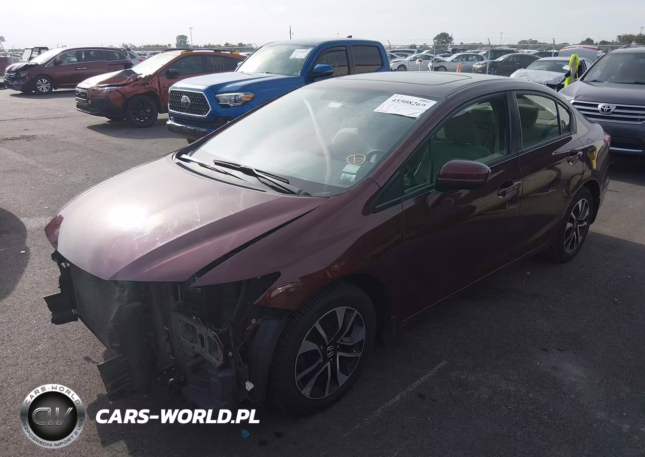 2015 Honda Civic Ex VIN:19XFB2F86FE052679 - 2