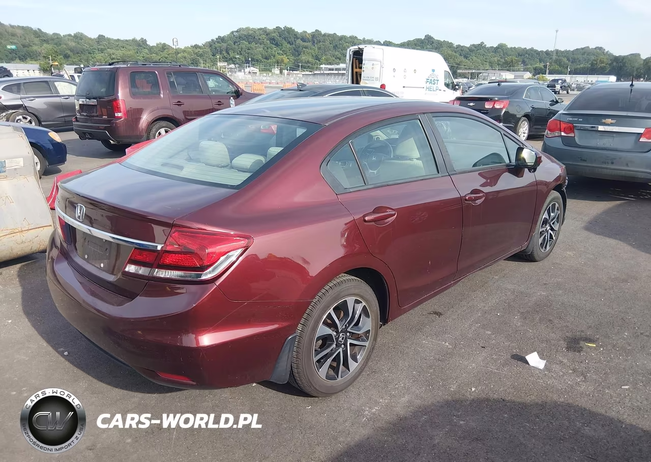 2015 Honda Civic Ex VIN:19XFB2F86FE052679 - 4