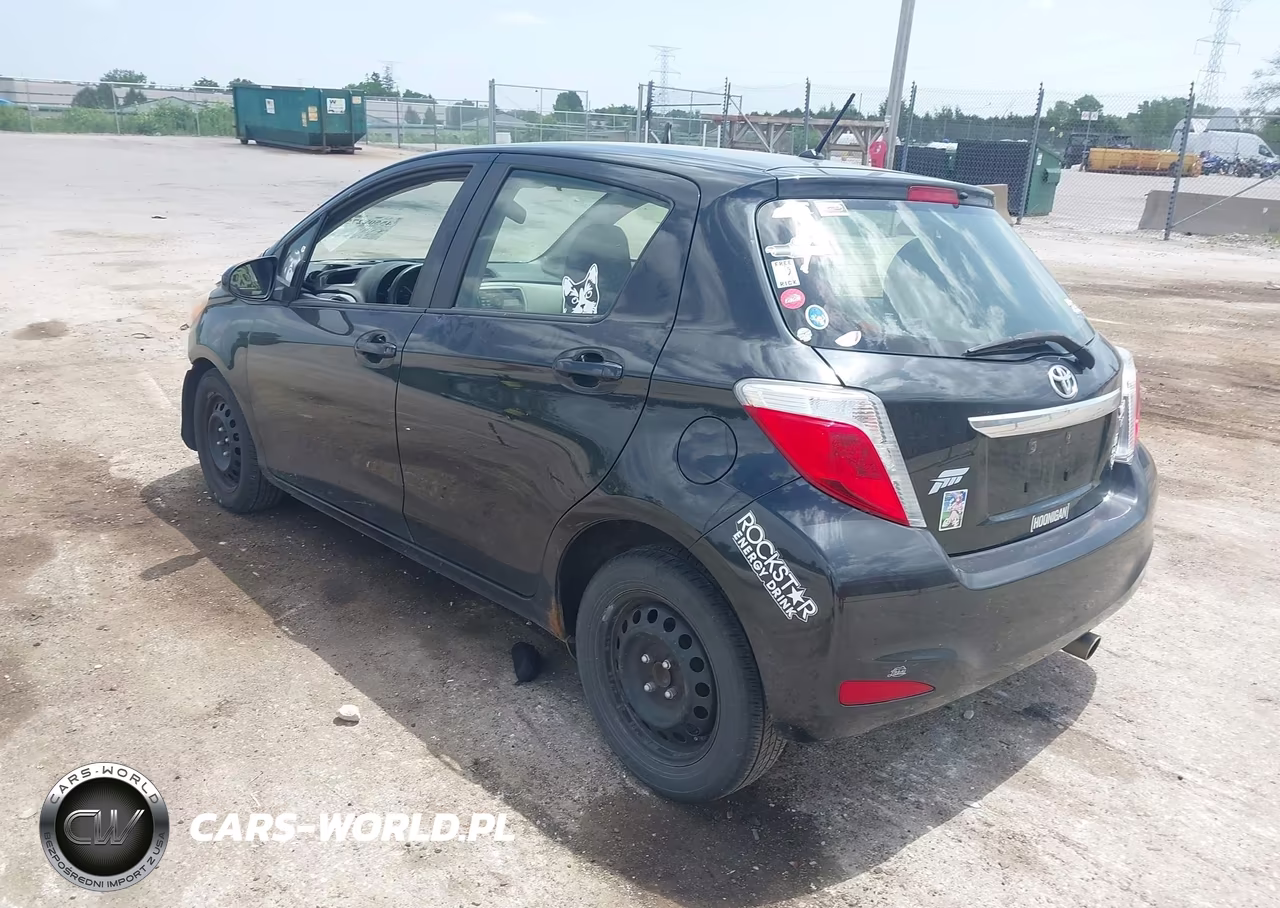 2014 Toyota Yaris Le (Tmc-Cbu Plant) VIN:JTDKTUD35ED588067 - 3