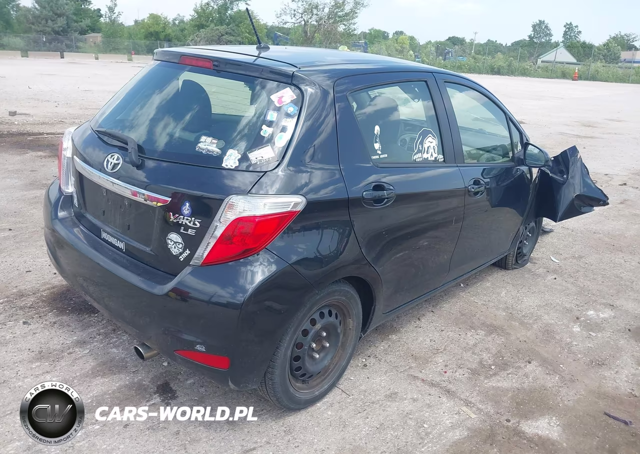 2014 Toyota Yaris Le (Tmc-Cbu Plant) VIN:JTDKTUD35ED588067 - 4