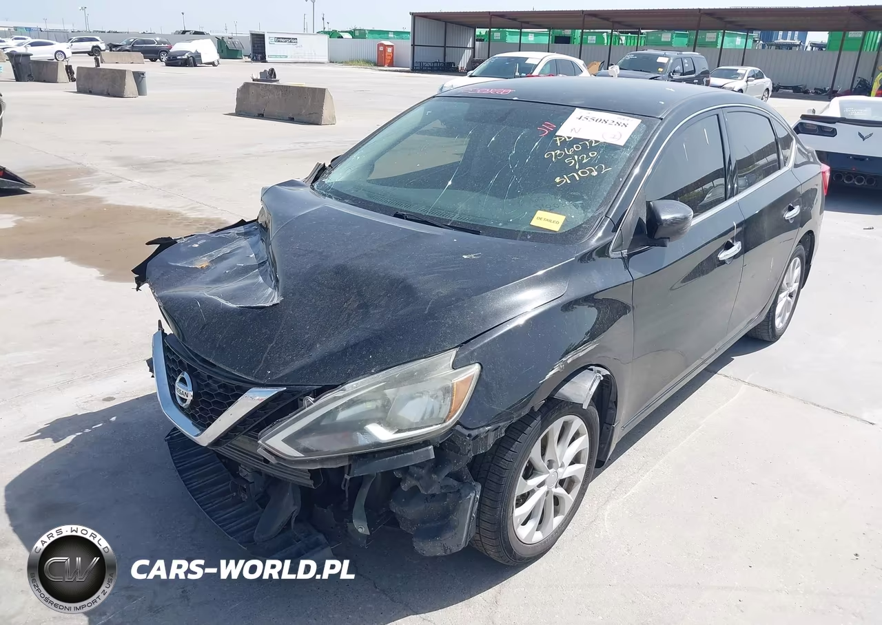 2018 Nissan Sentra Sv VIN:3N1AB7AP1JY317072 - 2