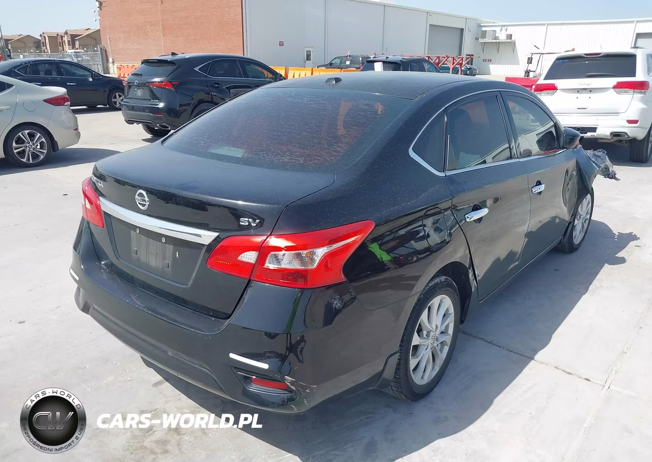2018 Nissan Sentra Sv VIN:3N1AB7AP1JY317072 - 4