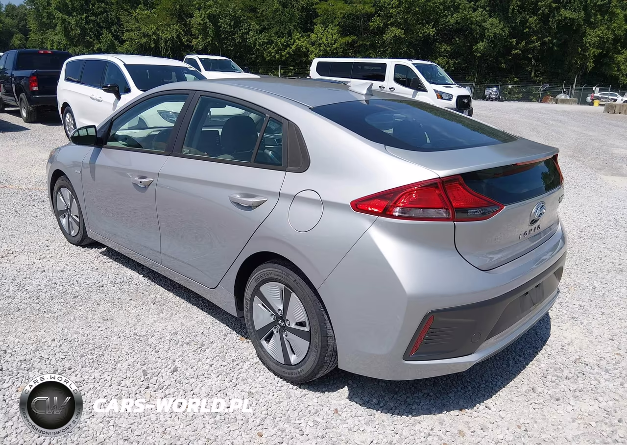 2020 Hyundai Ioniq Hybrid Blue VIN:KMHC65LC1LU220027 - 3