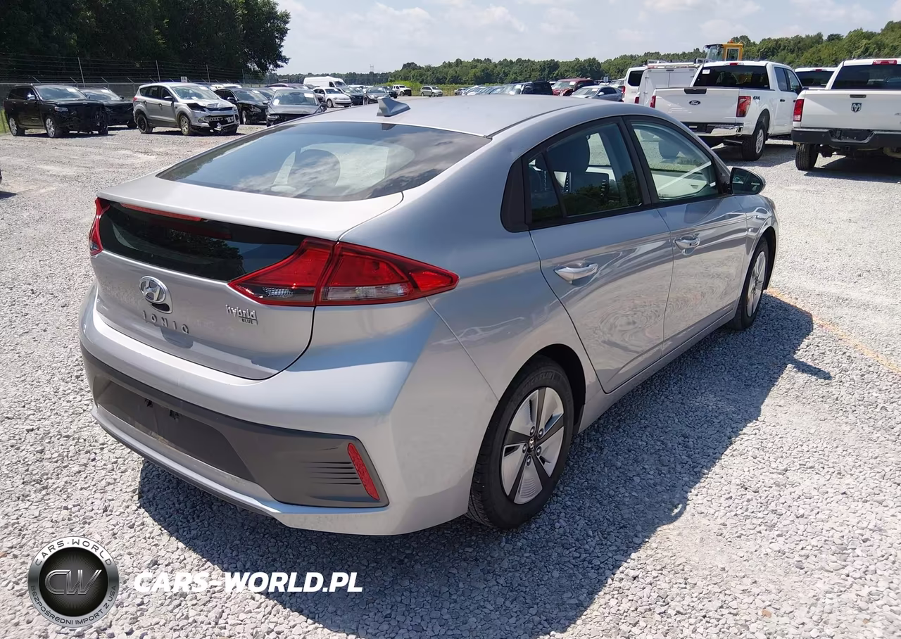 2020 Hyundai Ioniq Hybrid Blue VIN:KMHC65LC1LU220027 - 4