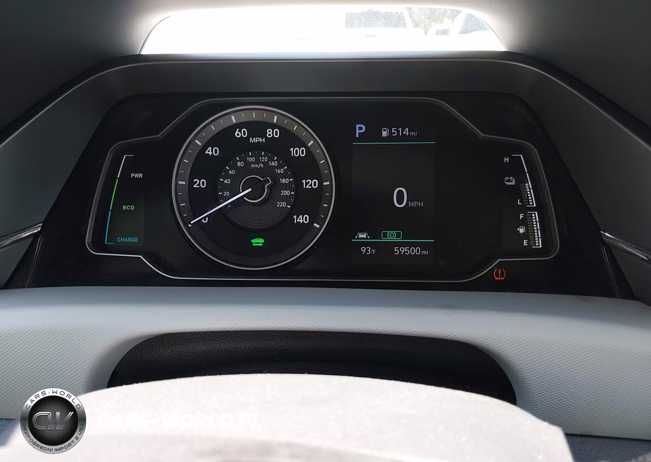 2020 Hyundai Ioniq Hybrid Blue VIN:KMHC65LC1LU220027 - 7
