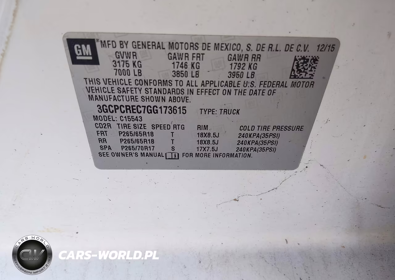 2016 Chevrolet Silverado 1500 Lt VIN:3GCPCREC7GG173615 - 9