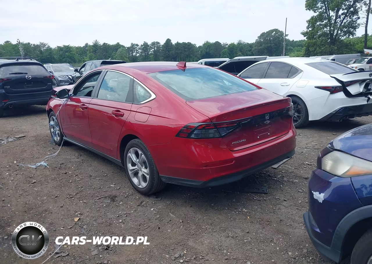 2025 Honda Accord Lx VIN:1HGCY1F24SA089820 - 3