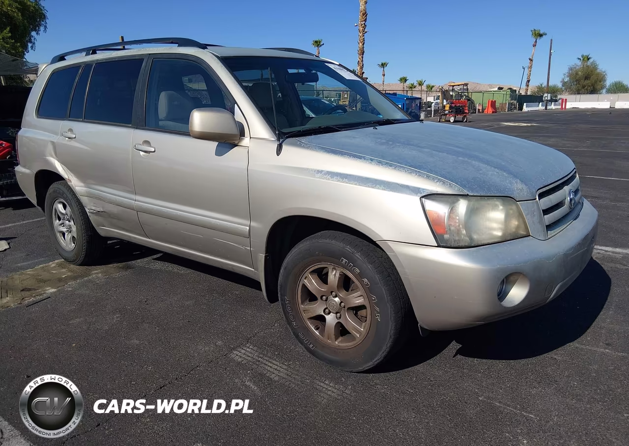 2007 Toyota Highlander V6 (2 Rows) (A5)