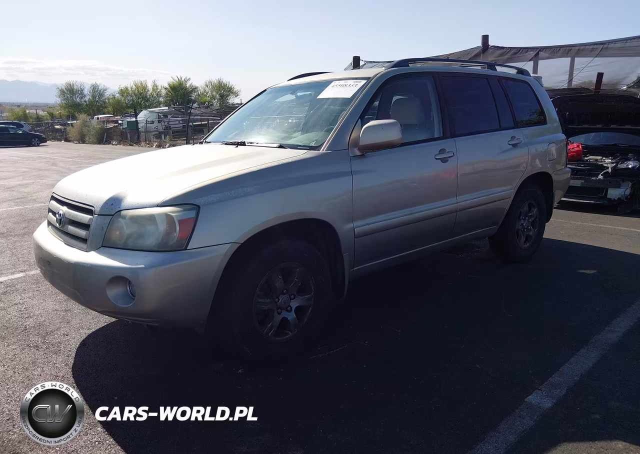 2007 Toyota Highlander V6 (2 Rows) (A5) VIN:JTEGP21A170132266 - 2