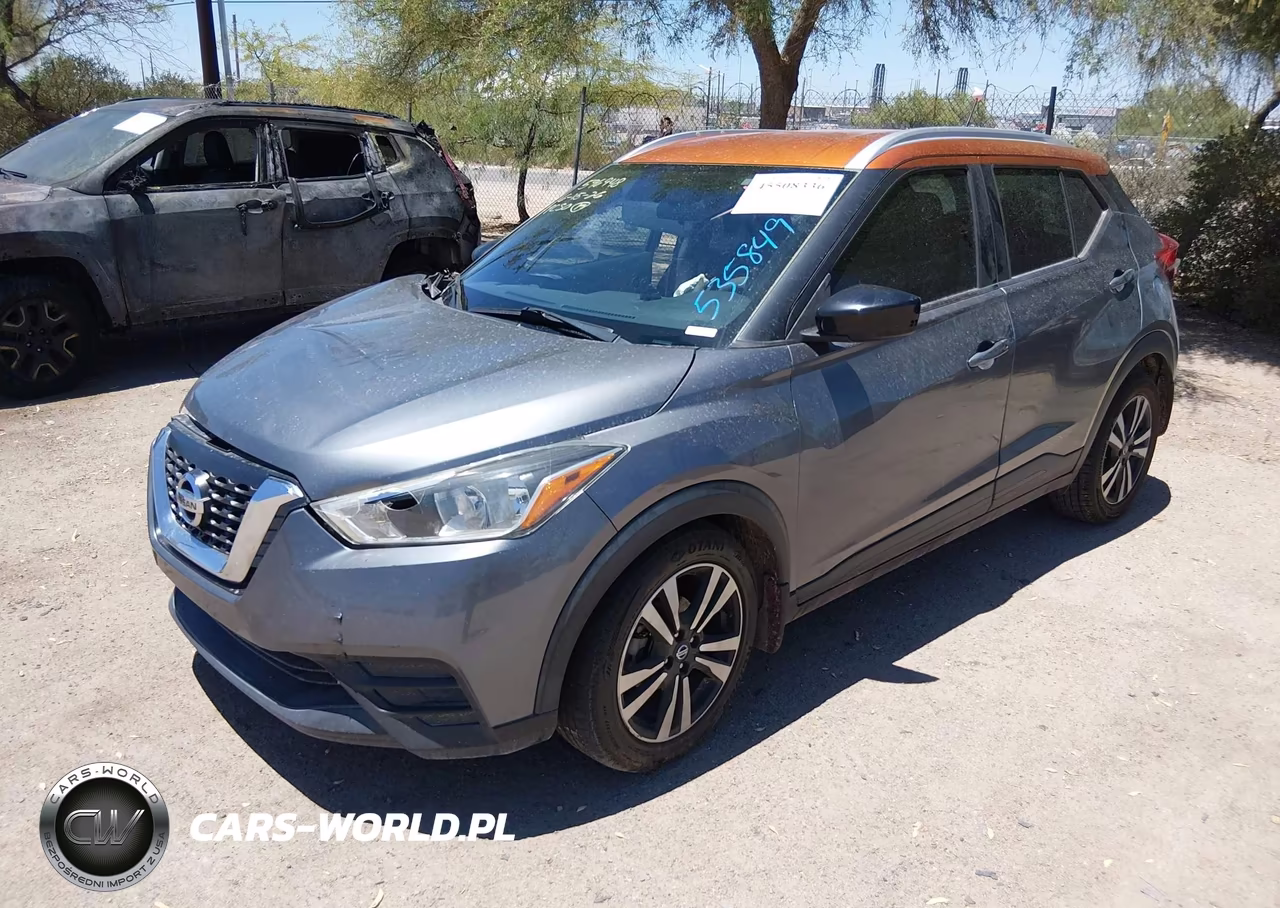 2019 Nissan Kicks Sv VIN:3N1CP5CUXKL535849 - 2