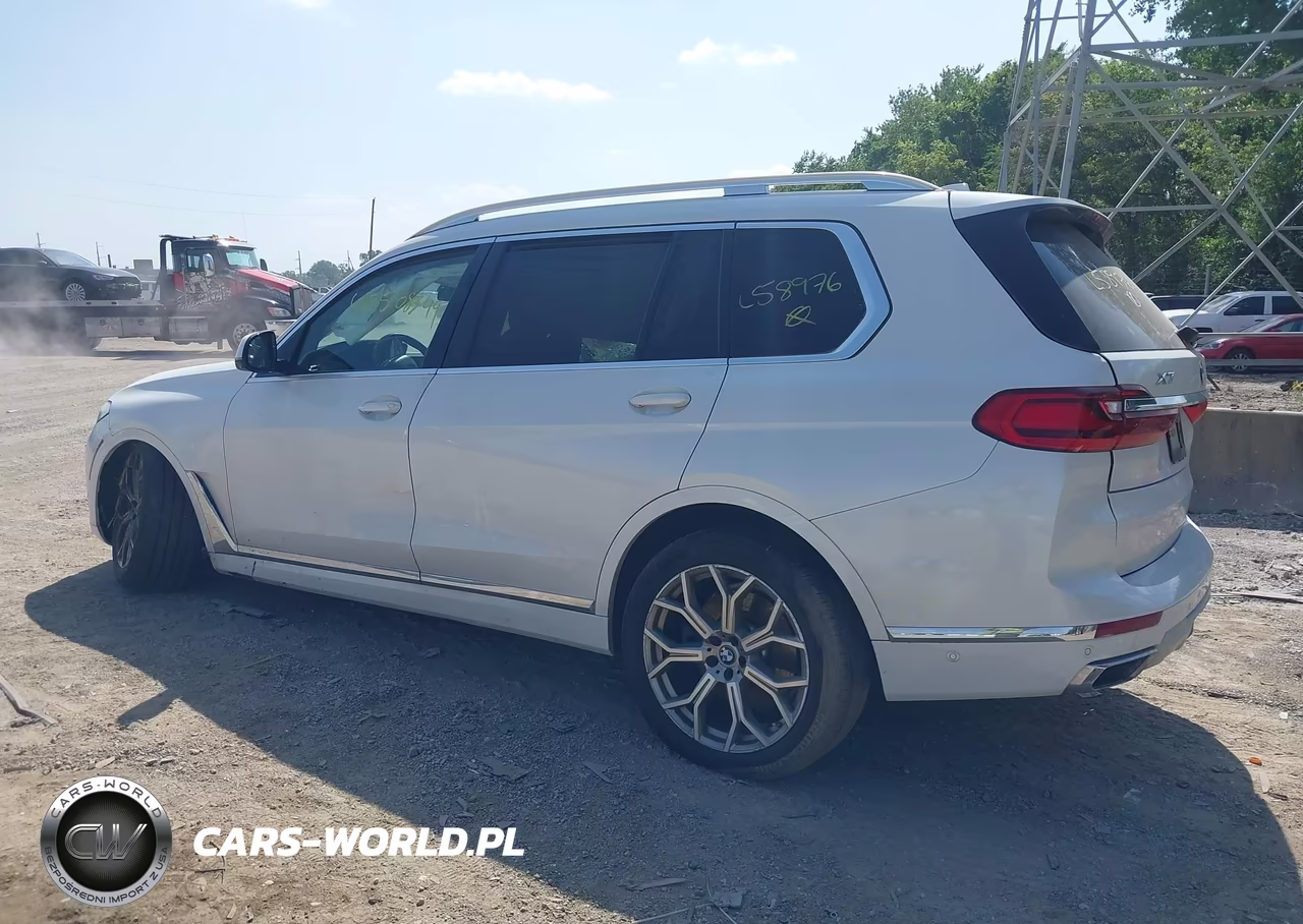 2022 BMW X7 xDrive40I VIN:5UXCW2C09N9L58976 - 3