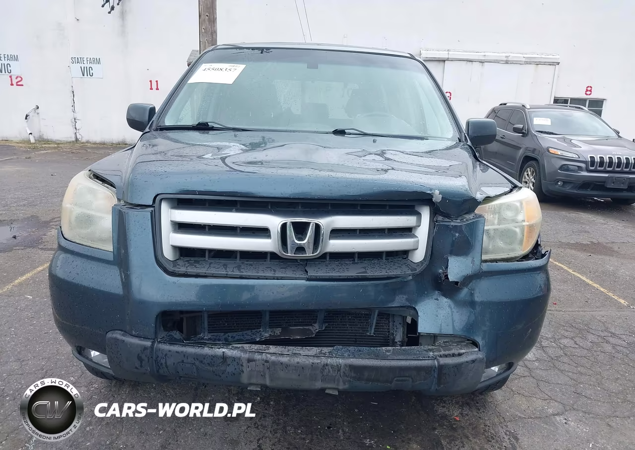 2006 Honda Pilot Ex-L VIN:2HKYF18646H549339 - 12