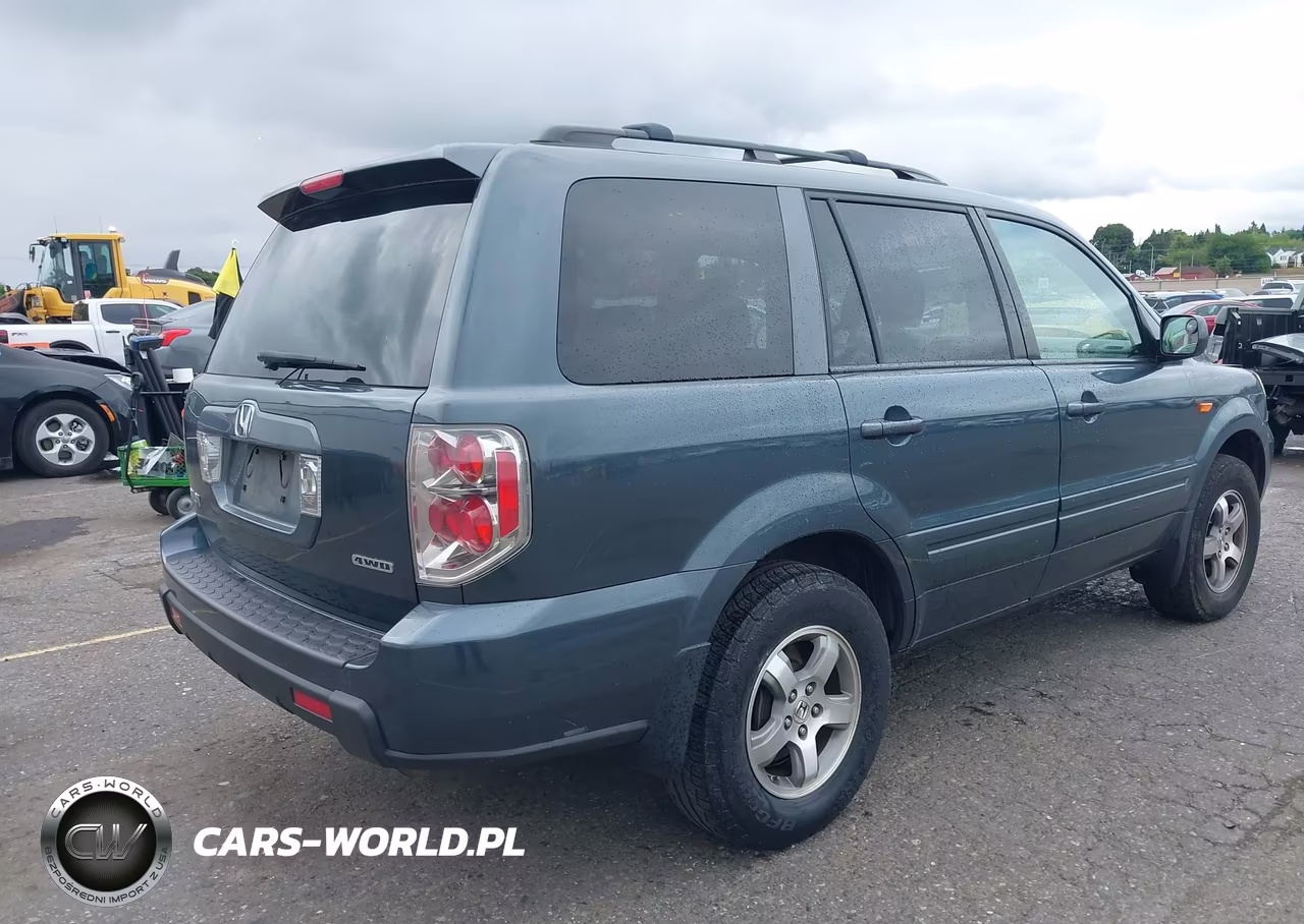 2006 Honda Pilot Ex-L VIN:2HKYF18646H549339 - 4
