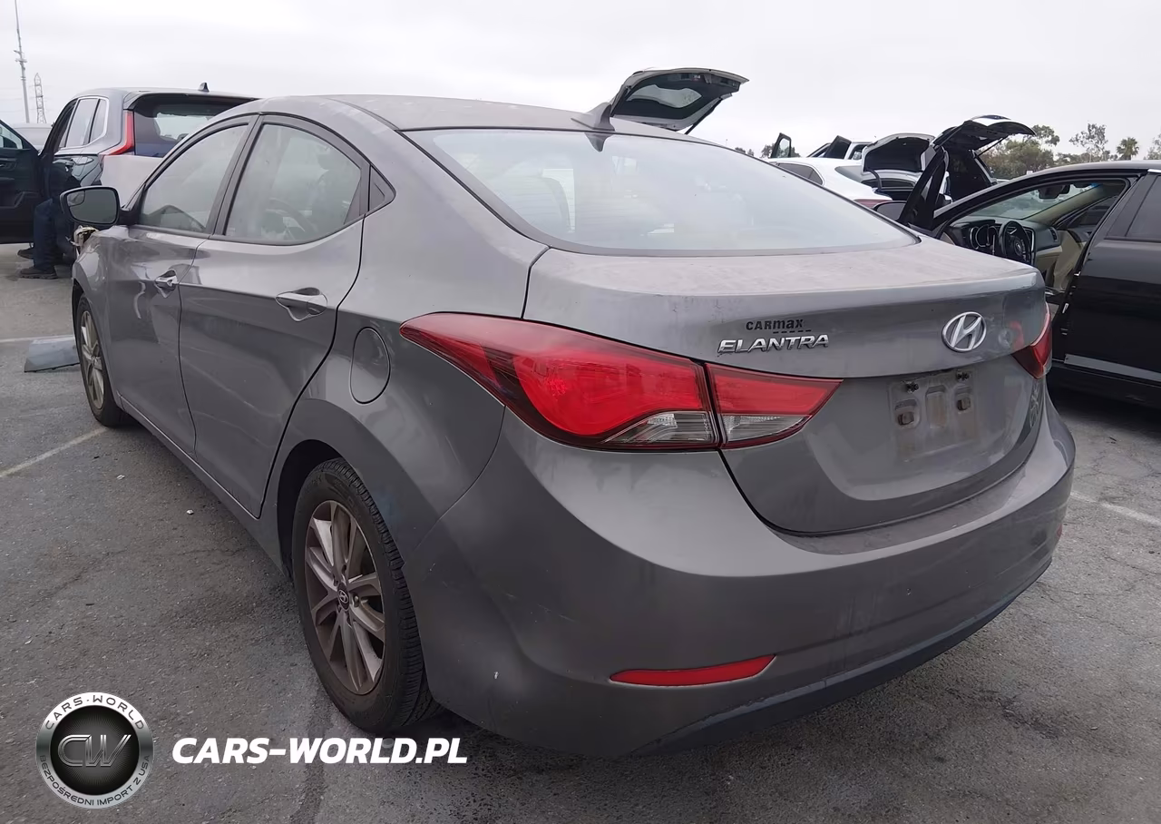 2014 Hyundai Elantra Se VIN:5NPDH4AE5EH500967 - 3