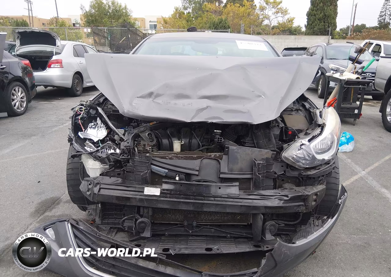 2014 Hyundai Elantra Se VIN:5NPDH4AE5EH500967 - 6