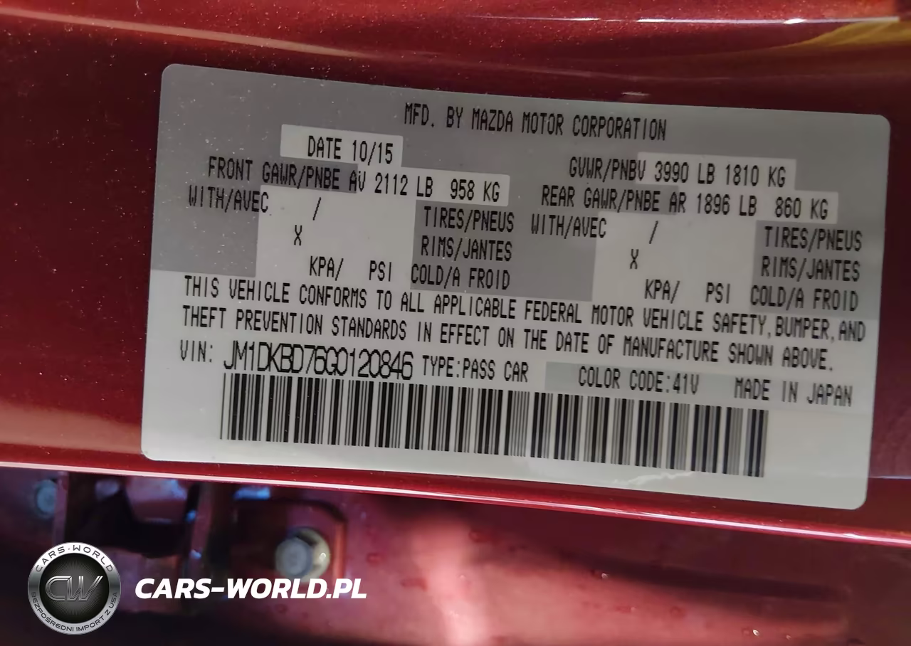 2016 Mazda Cx-3 Grand Touring VIN:JM1DKBD76G0120846 - 9