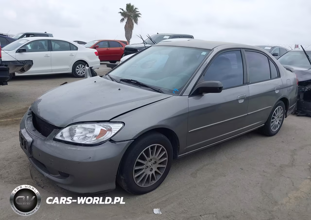 2005 Honda Civic Lx VIN:2HGES16555H613163 - 2