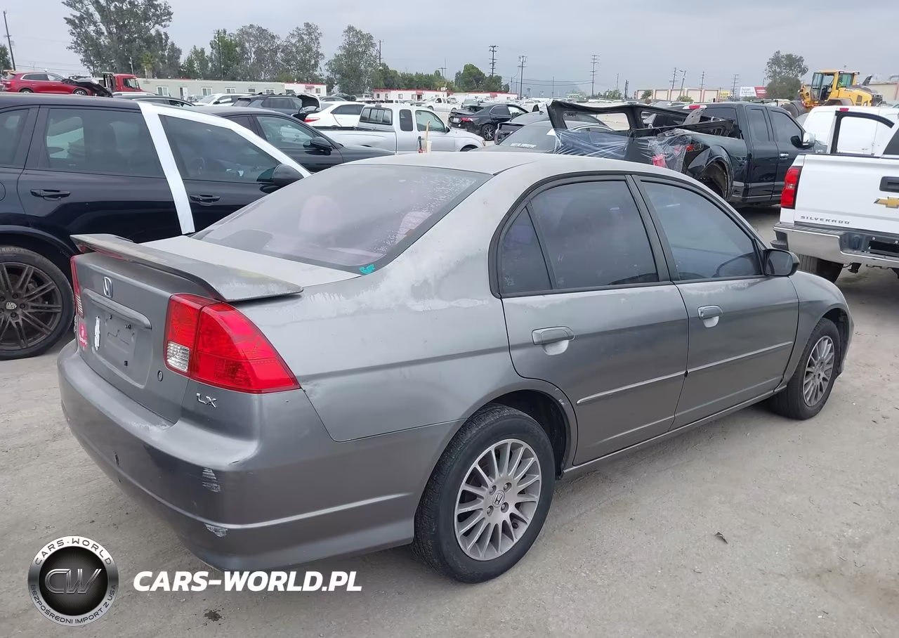 2005 Honda Civic Lx VIN:2HGES16555H613163 - 4