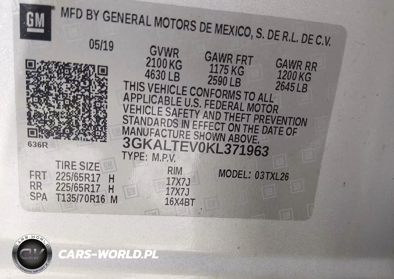 2019 GMC Terrain Sle VIN:3GKALTEV0KL371963 - 9