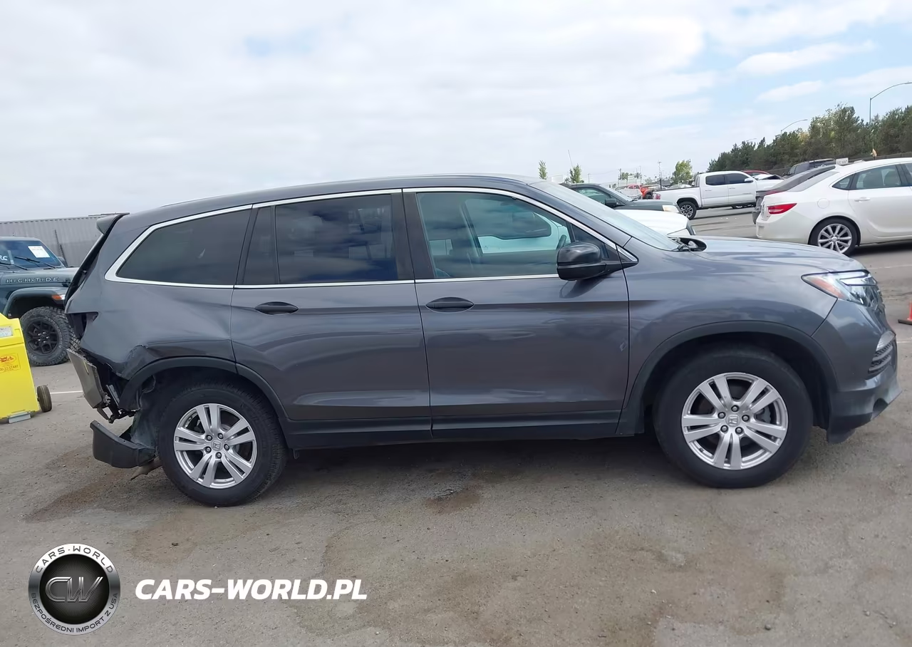 2017 Honda Pilot Lx VIN:5FNYF5H11HB019262 - 13