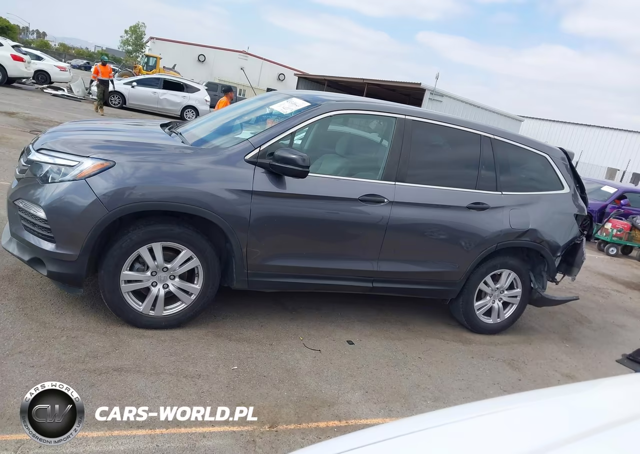 2017 Honda Pilot Lx VIN:5FNYF5H11HB019262 - 14